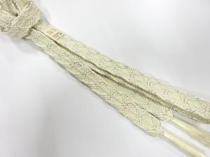 未使用品　正絹　手組帯締め